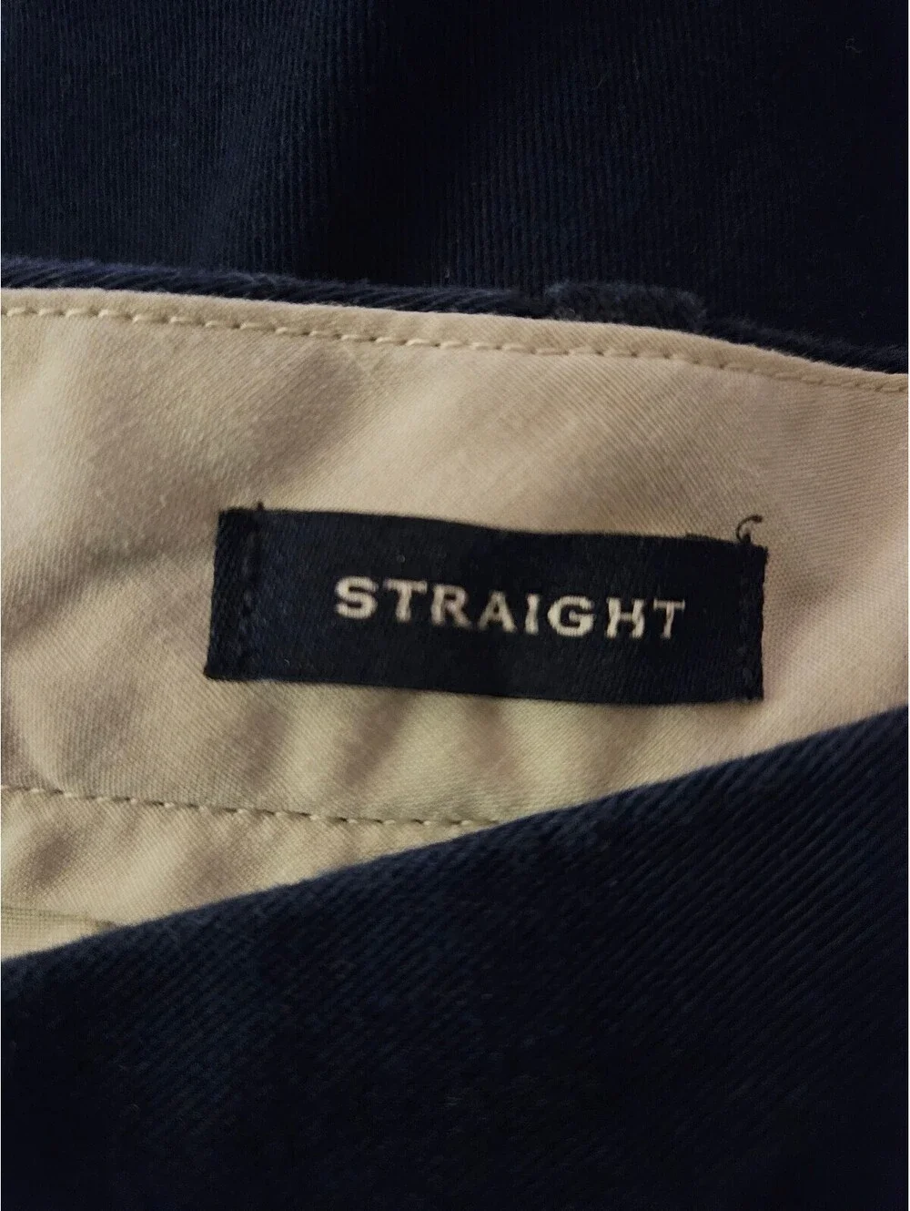 J Crew 38x32 navy blue chino straight leg pants
